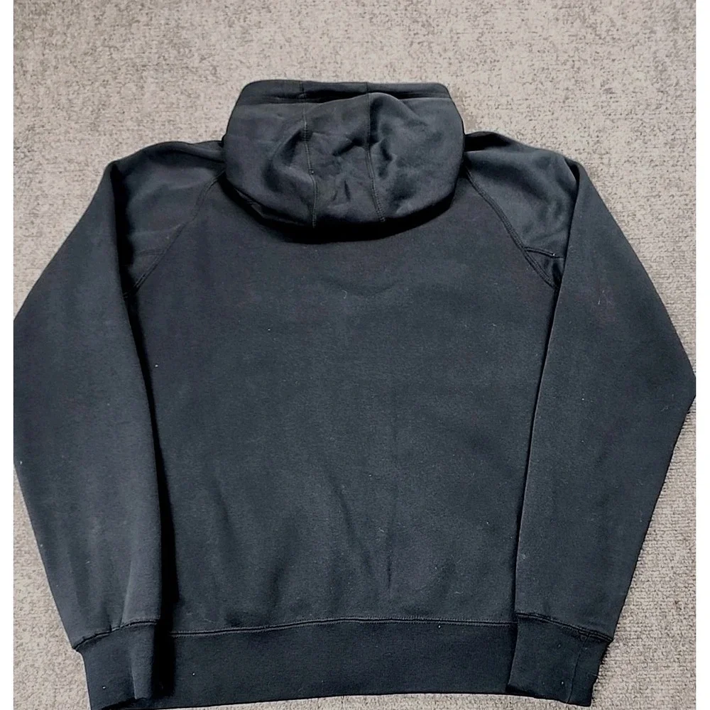 Jordan Jumpman Sweatshirt Hoodie‎ M Blue Gray Quilted Black Blact Cat 23 Bulls
